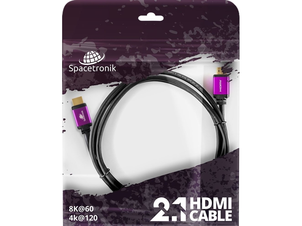 Spacetronik Hdmi - Hdmi-Kabel 1,5 M Sort (5903031025521)
