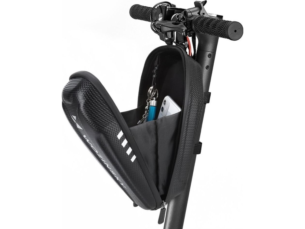 Wozinsky Wozinsky vattentät 3L styrväska för elektrisk skoter svart (WSB4BK) () - 63976-uniw | Cykling - Kläder - Cykelhjälmar | GameStuff