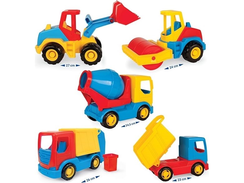 Wader TECH TRUCK RAKENNUSTRUKKI 23cm WADER 35312