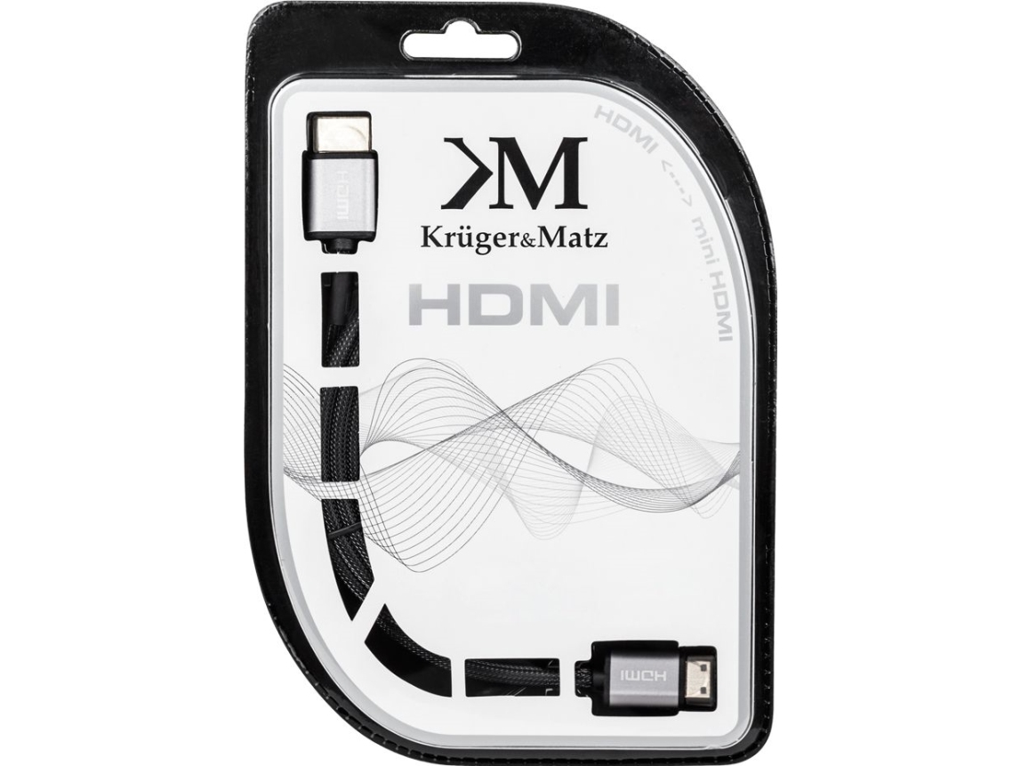 Kruger & Matz Hdmi – Minihdmi Kabelis (A-C) 1.8M