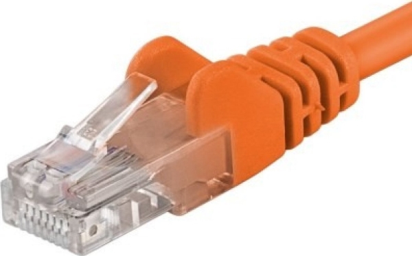 Premiumcord Premiumcord Patch Utp Kabelis Rj45-Rj45 Cat5e 5M Oranžinis