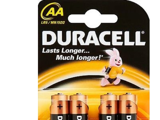 Duracell AA LR6, Engångsbatteri, AA, Alkalisk, 1,5 V, 4 styck, Blåsa | EL Artiklar - Batteri - AA-batterier | GameStuff