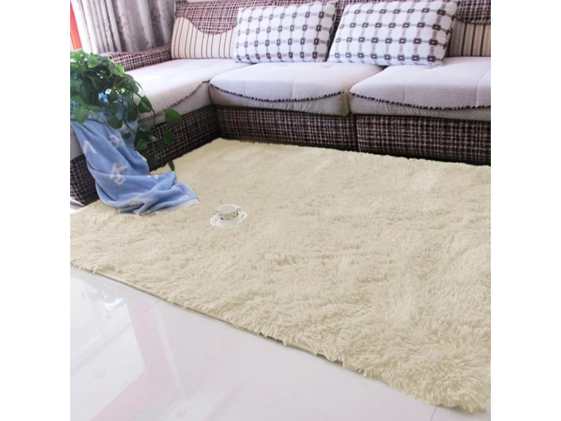 Shaggy Carpet Strado 120x170 CreamBeige (Beige)