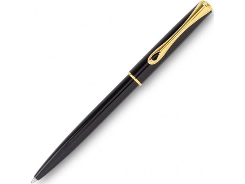 Diplomat kuglepen DIPLOMAT Traveller sort/guld