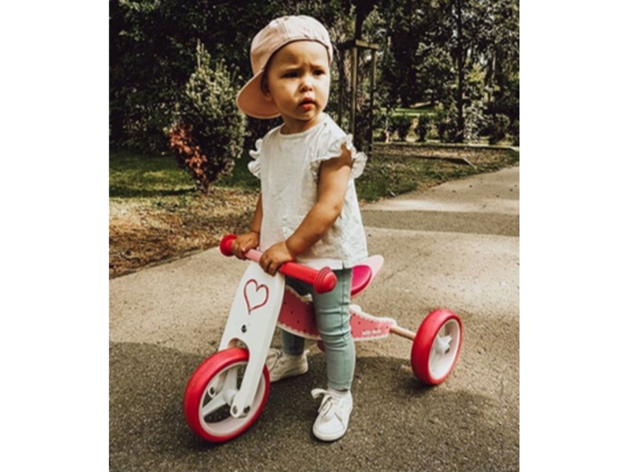 Milly Mally Jake Classic Candy balansinis dviratis-triratis