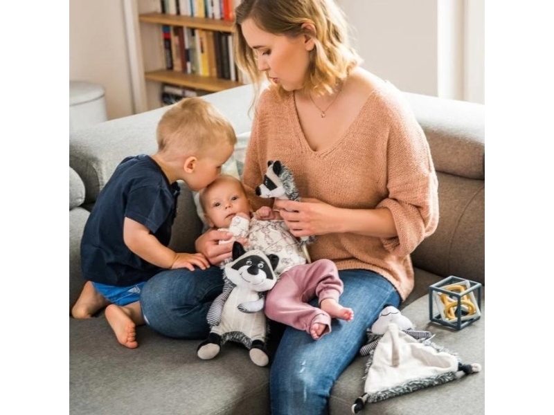 Babyono Baby Ono 745 - Racoon Rocky Baby Cushion