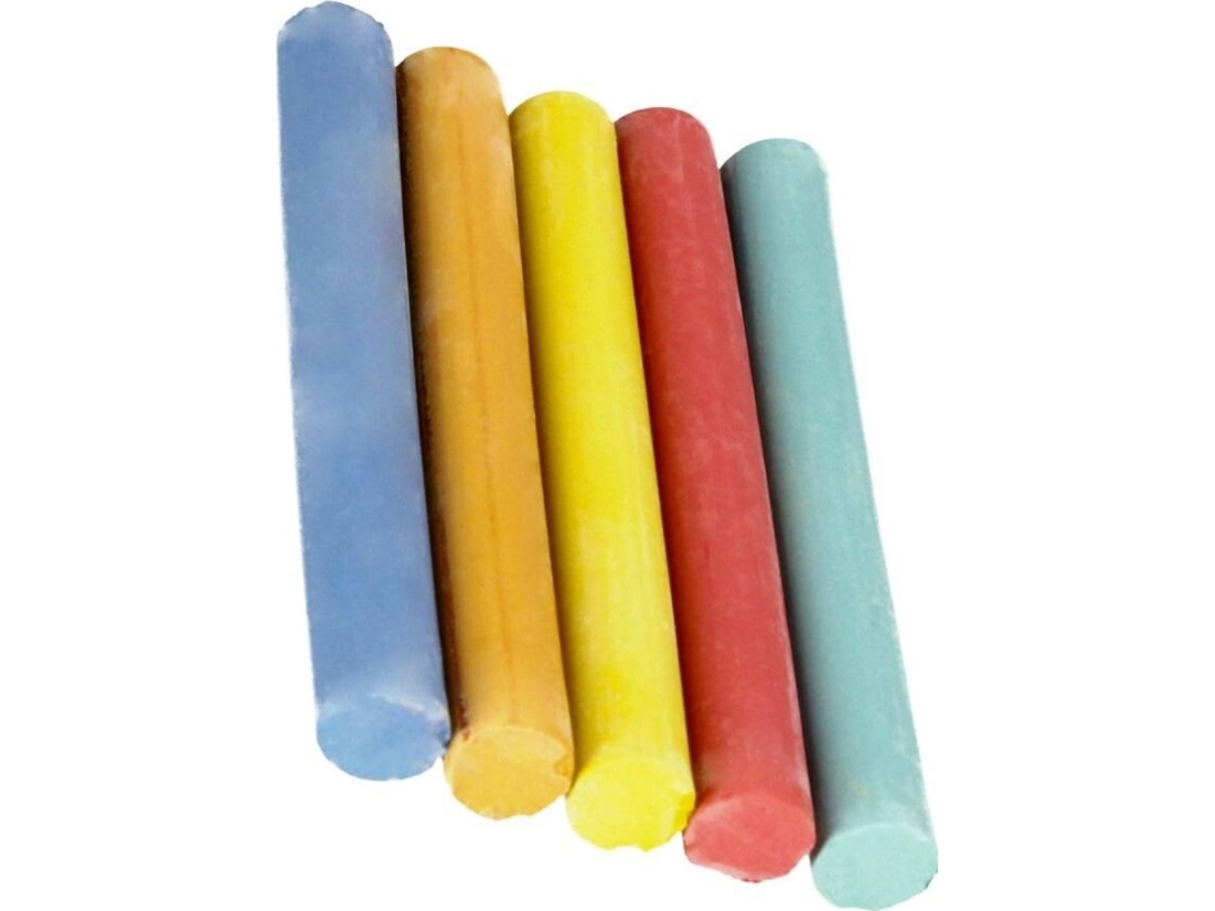 Starpak CHALK FOR SCHOOL 5KOL NP STK OP100PCS PUD 1/16 | Skola & Hobby - Solida färger - Färgkritonger för skolanvändning | GameStuff