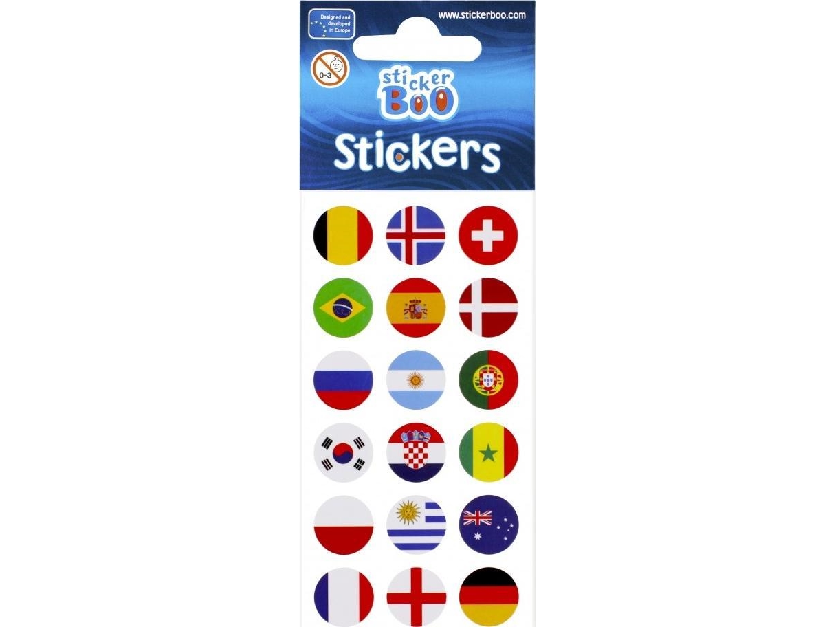 STICKERBOO STICKER 66X180 S-BOO LANDEFLAG PBH 120/1800