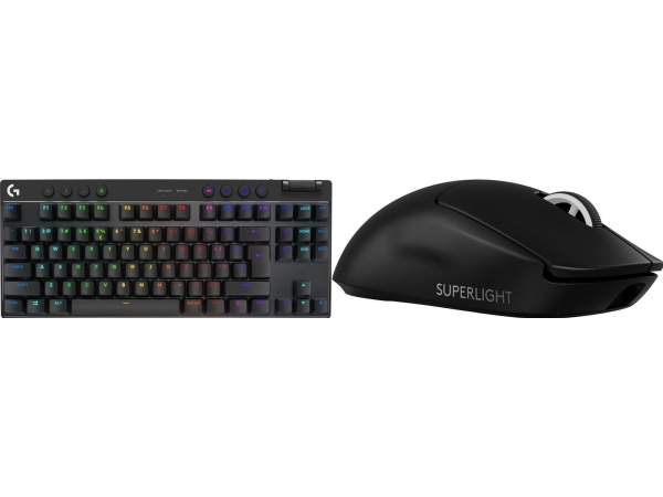 Klawiatura Logitech Pro X Tkl Lightspeed Gx Brown (920-012136) + Mysz Logitech G Pro X Superlight 2 (910-006630)