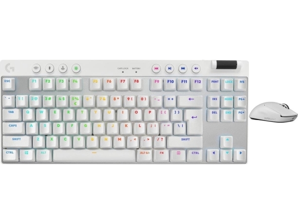 Klawiatura Logitech Pro X Tkl Lightspeed Gx Brown (920-012148) + G Pro X Superlight 2 (910-006638)
