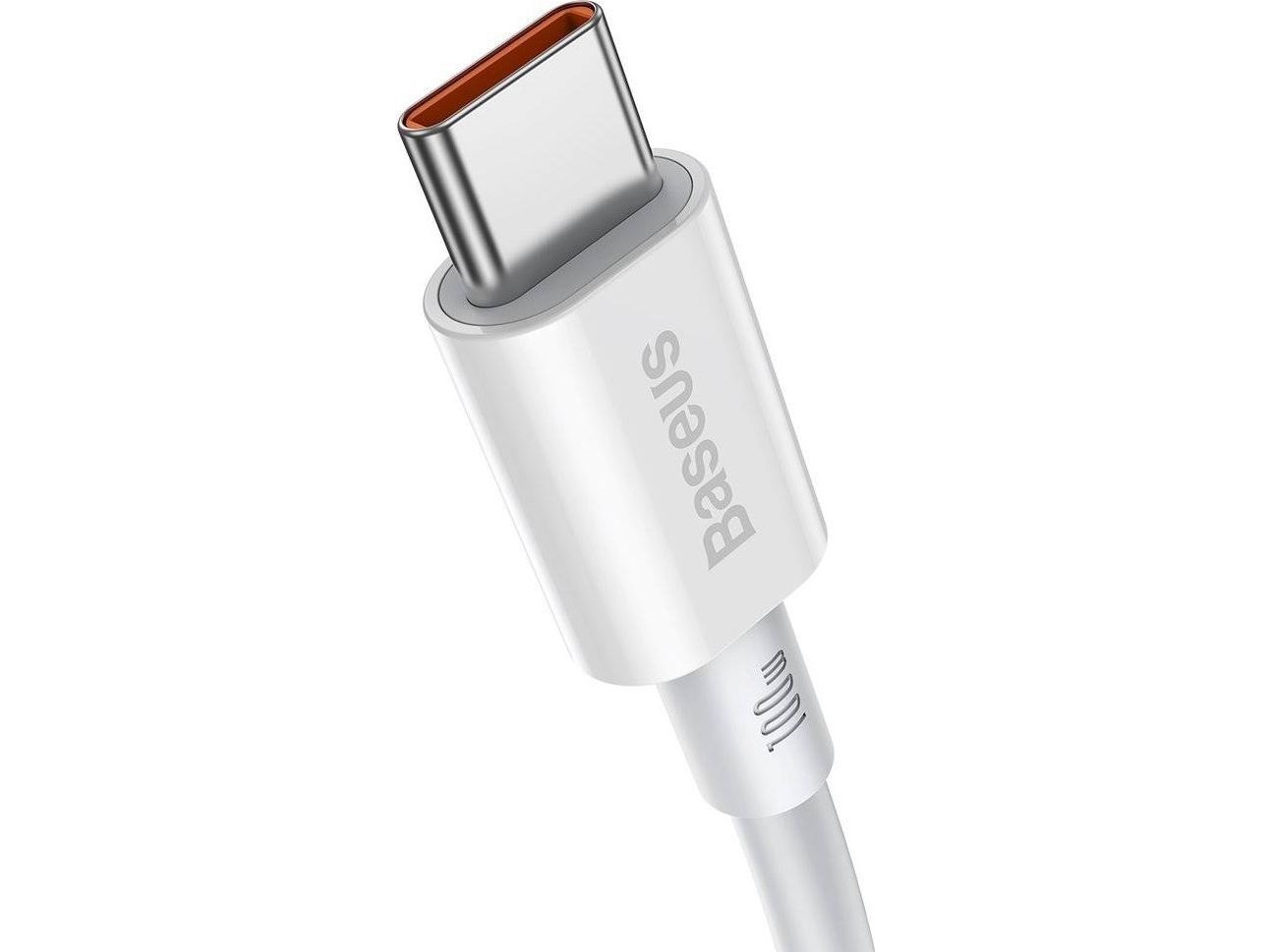 Baseus Usb-C - Usb-C 2 M Hvid (Bsu2861wht) Usb-Kabel