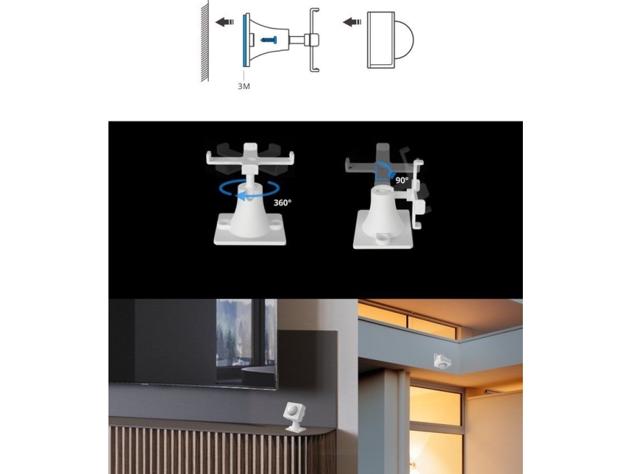 Sonoff Stand Self-Adhesive Mount For Zigbee Motion Sensor