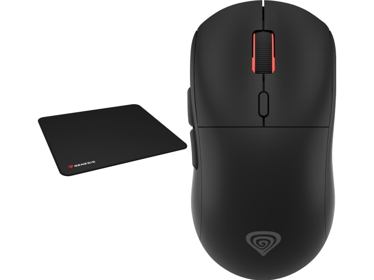 Podkładka Genesis Carbon 500 M Logo (Npg-0658) + Mysz Zircon Xiii Custom Wireless