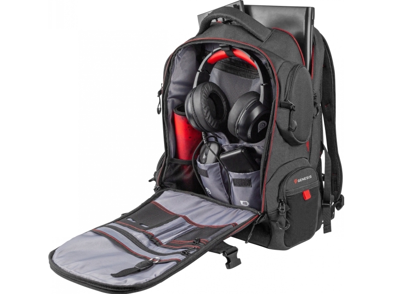 Genesis Oxid 260 Kühlständer (Nhg-2075) + Palladium 550 17.3" Rucksack