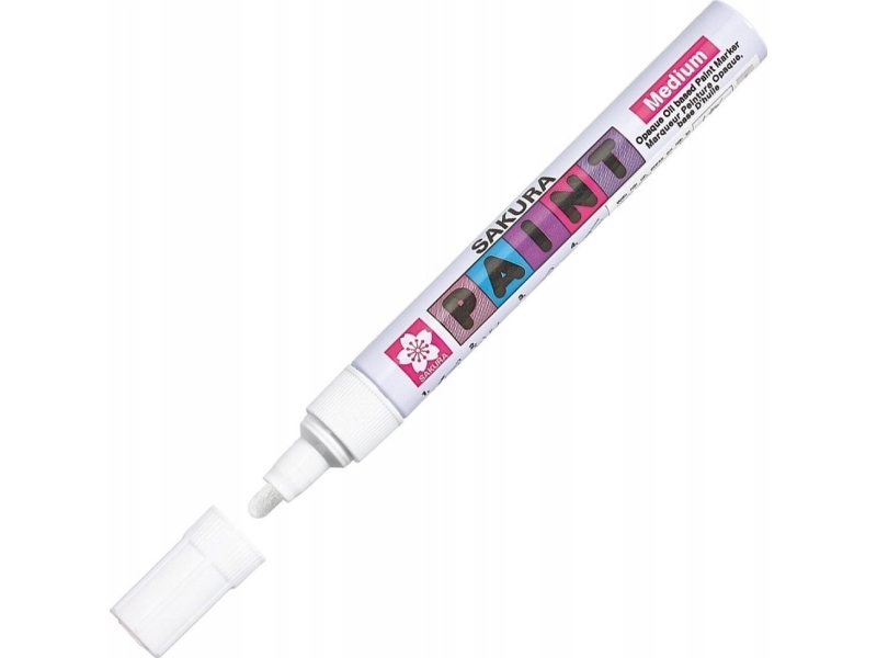 Bruynzeel Sakura Paint Marker Oil 2,0 Mm Medium 50 White
