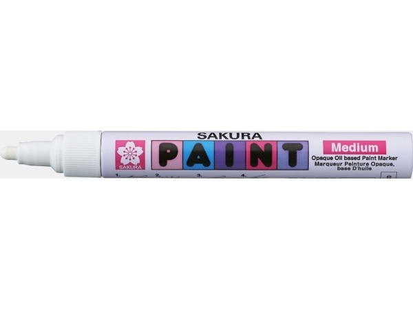 Bruynzeel Sakura Paint Marker Oil 2,0 Mm Medium 50 White
