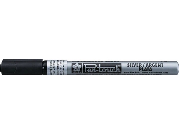 Bruynzeel Sakura Sakura Pen-Touch Fine Marker 1.0Mm Silber
