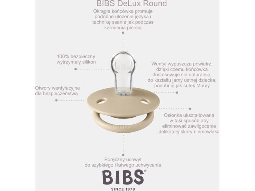 Tutit BIBS DE LUX EARTH ONE SIZE Silikoni tuttipannu