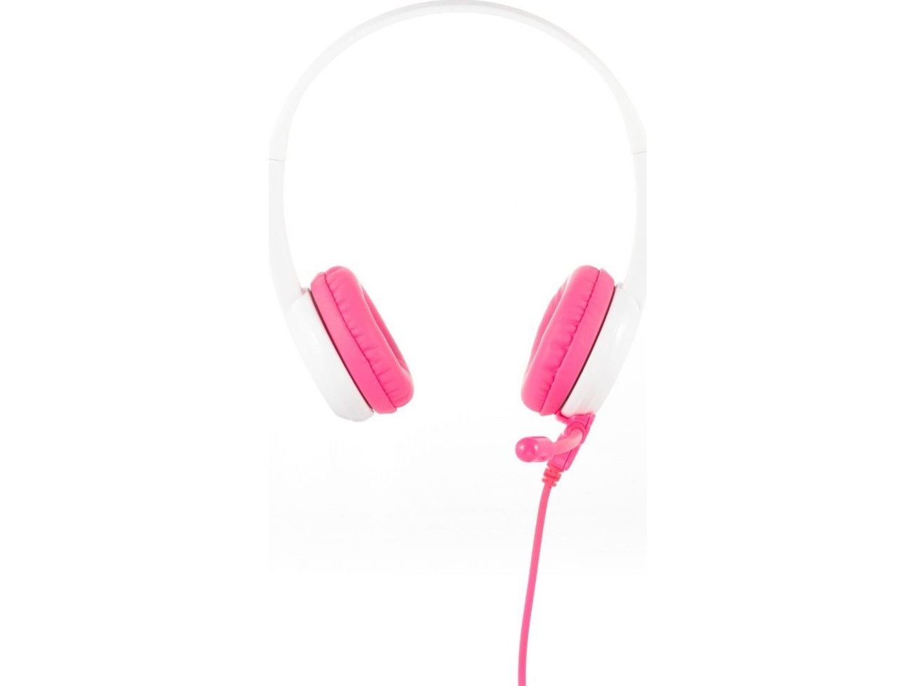 Buddyphones Studybuddy Høretelefoner Med Ledning Til Børn (Pink)
