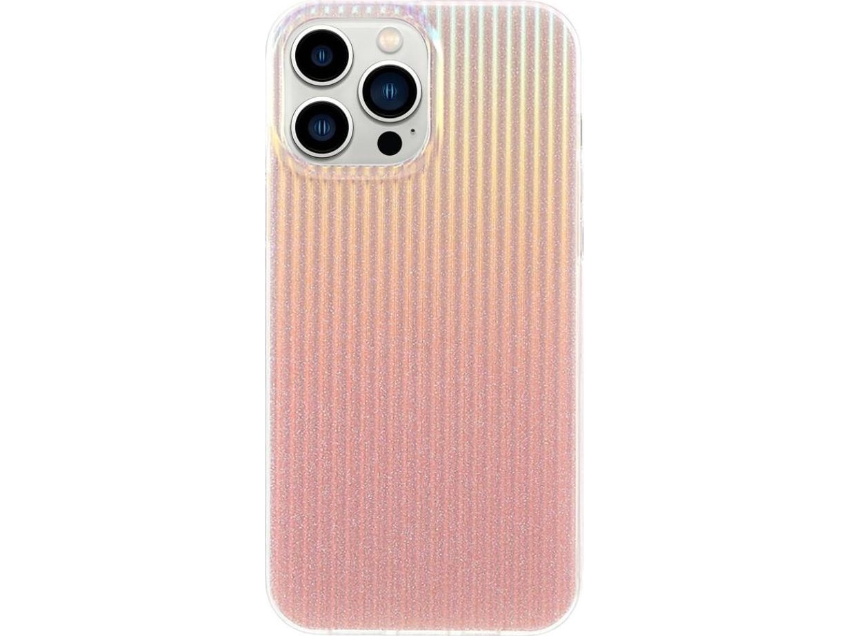 Kingxbar Travel Series Luksuriøst Og Elegant Etui Til Iphone 13 Pro Orange (Sunset)