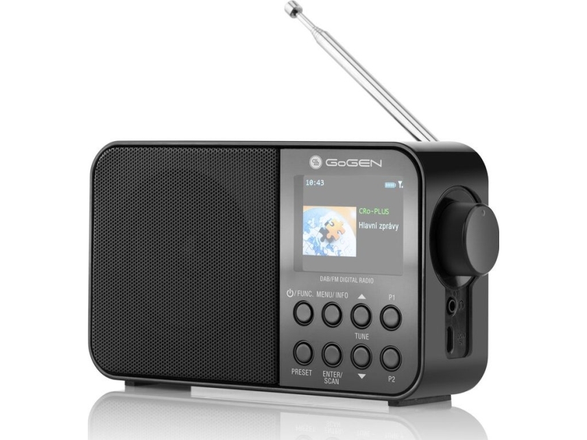 Gogen Radio Gogen Dab500btc Portable Radio Black