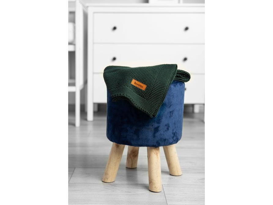 Sensillo Bomullsblankett 100X80 Mörkgrön 4327/6845 | Baby & barn - Textil och kläder | GameStuff