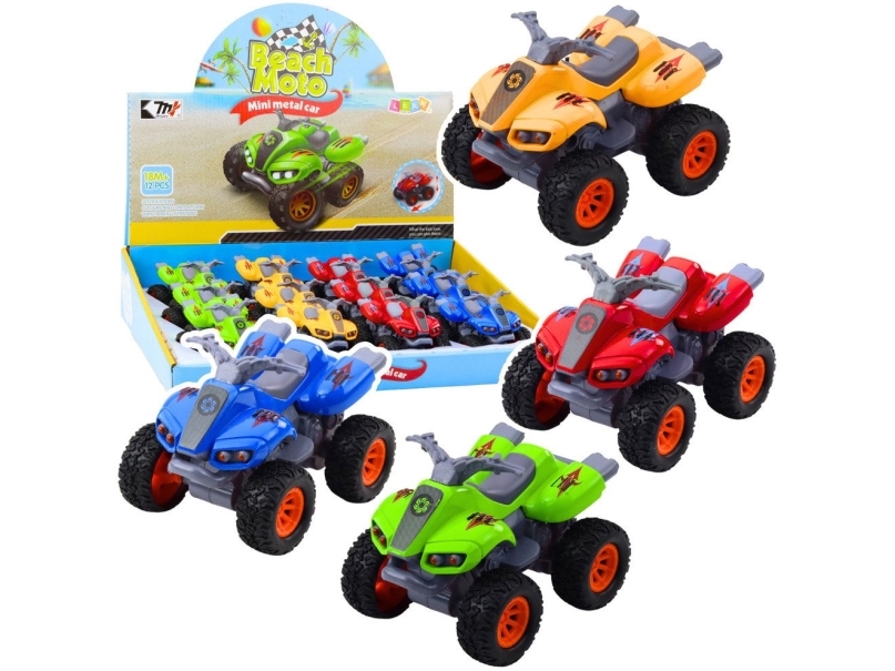 Quad Med Drev Gummidæk Metalkarosseri Mix