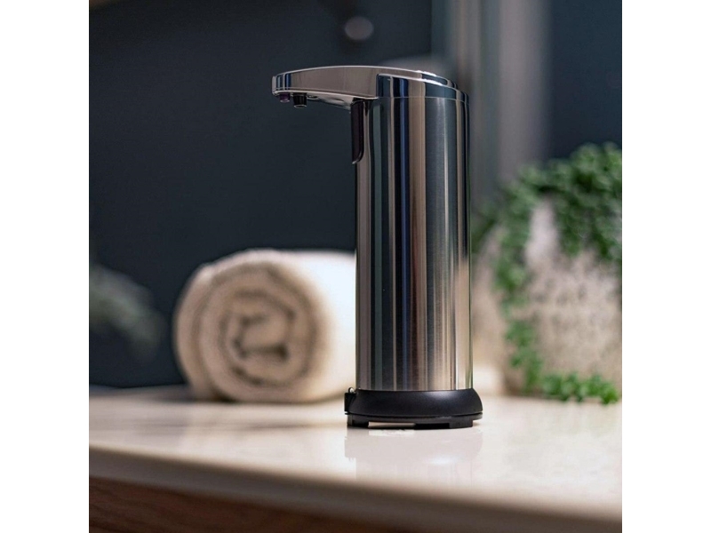 PLATINET hygiejnisk sensordispenser til sæbe i rustfrit stål