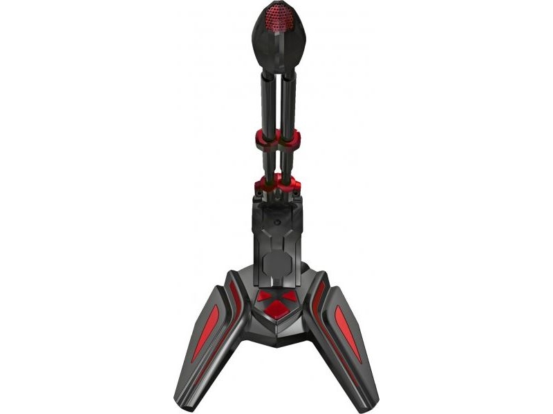 Varr Gaming 3.5Mm Microphone With Stand, Adjustable 180°, Control Panel (On/Off, Volume And Backlight), Microphone Sensitivity -58±2Db And Omnidirect
