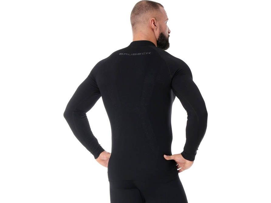 Brubeck Ls15290 Men's Sweatshirt Extreme Thermo Black S