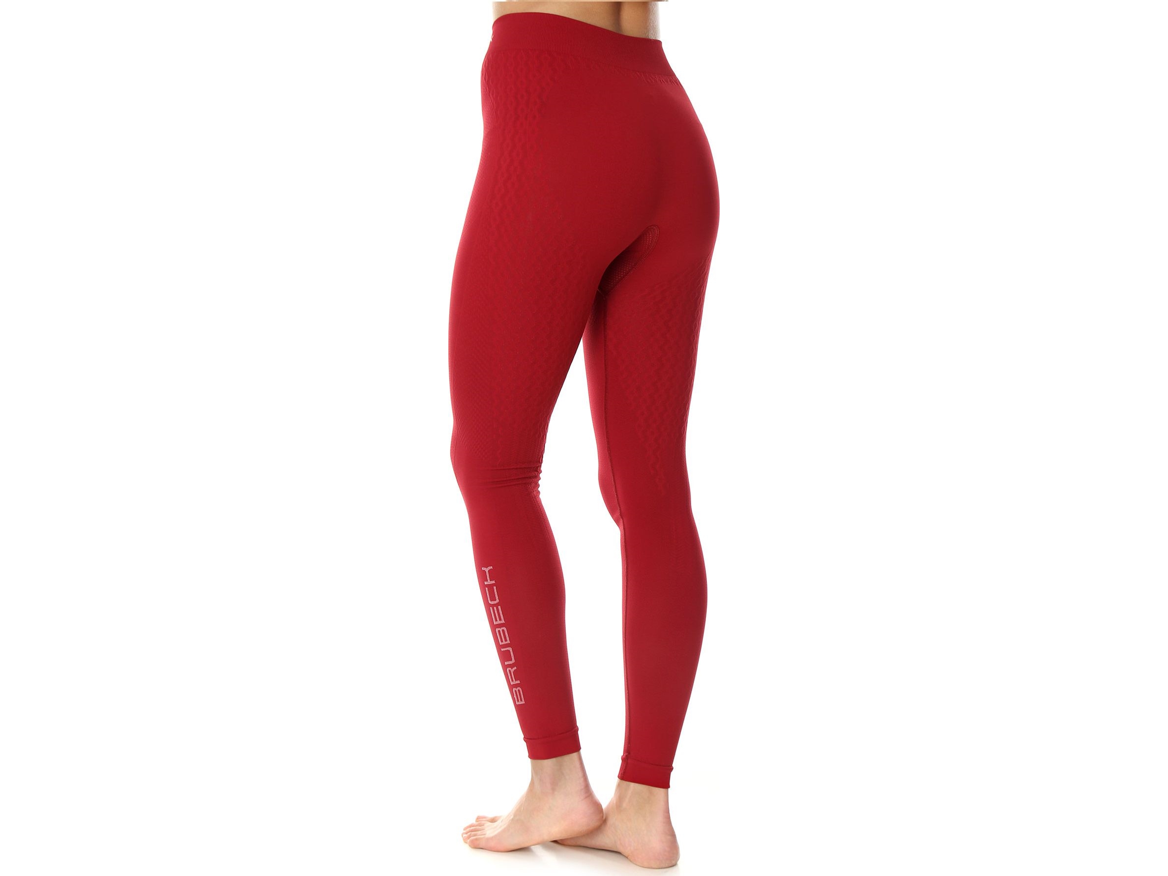 Brubeck Le13050 Women's Extreme Thermo Pants With Long Legs Maroon M