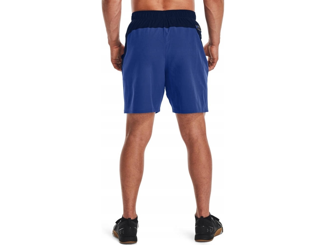 Under Armour Knit Woven Hybrid Shorts 1366167-408 marineblå L