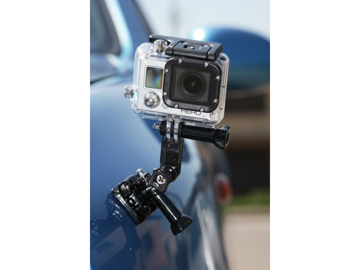 Xrec Hjelmmontering Frontmontering Til Gopro Hero 2 3 3+ 4 5 6 7 / Sjcam