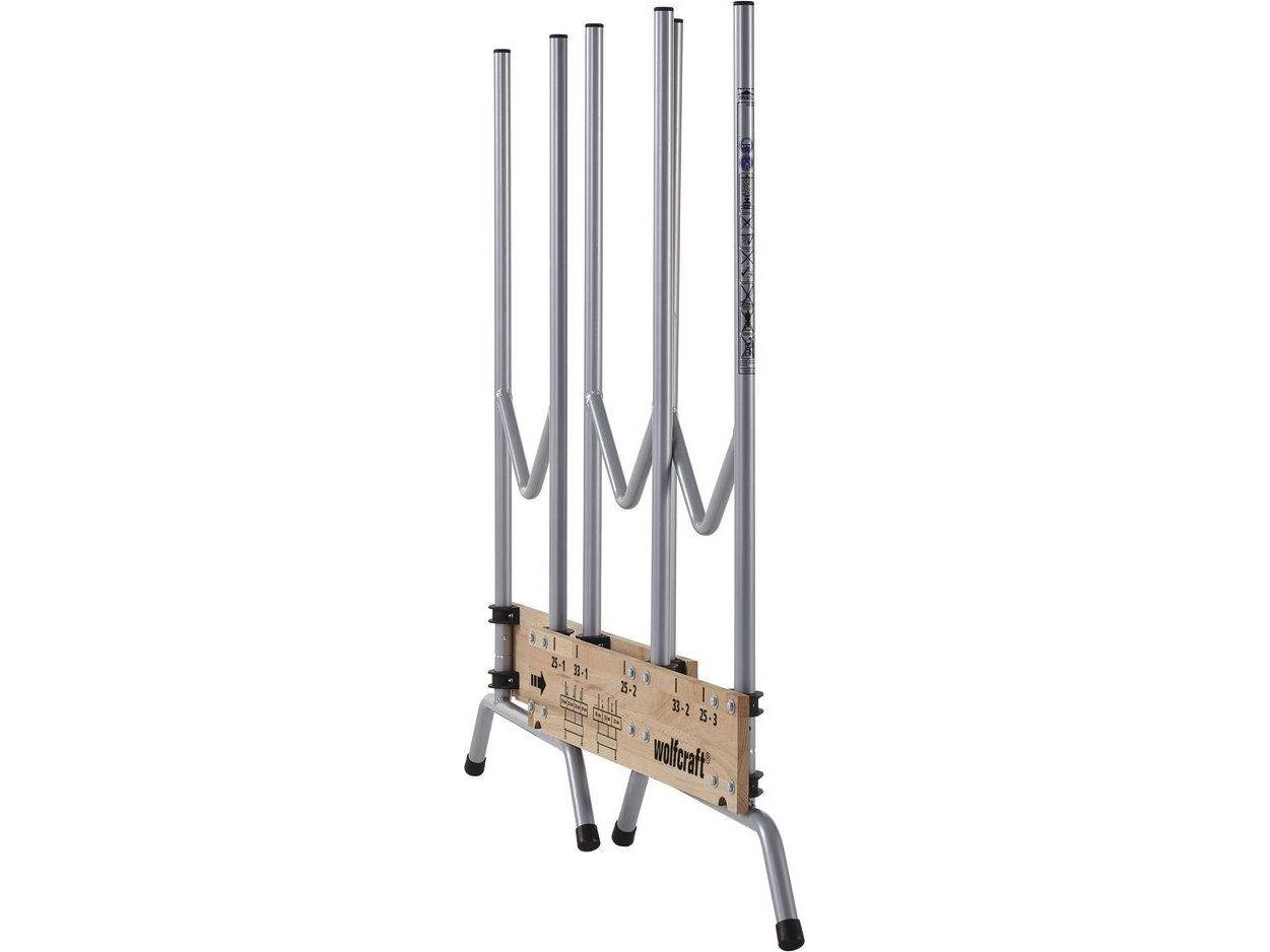 wolfcraft GmbH 5121000, Brændeholder, Metal, Træ, Sort, Grå, Træ, 150 kg, 700 mm, 675 mm