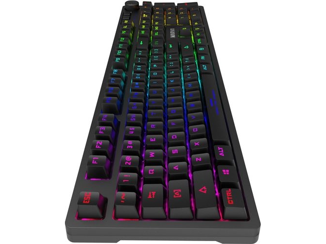 Marvo Marvo Kg954 En Keyboard, Us Keyboard, For Gaming, Membrane Type Wired (Usb), Black, Backlit