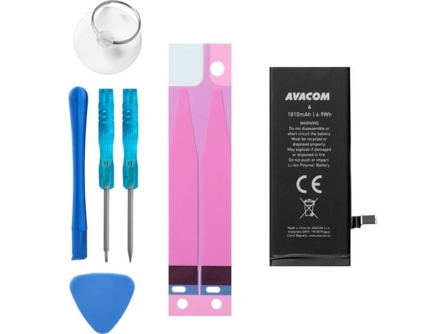 AVACOM batteri för Apple iPhone 6, Li-Ion 3.82V 1810mAh (nr 616-0808) | Tele & GPS - Batteri & Laddare - Batterier | GameStuff