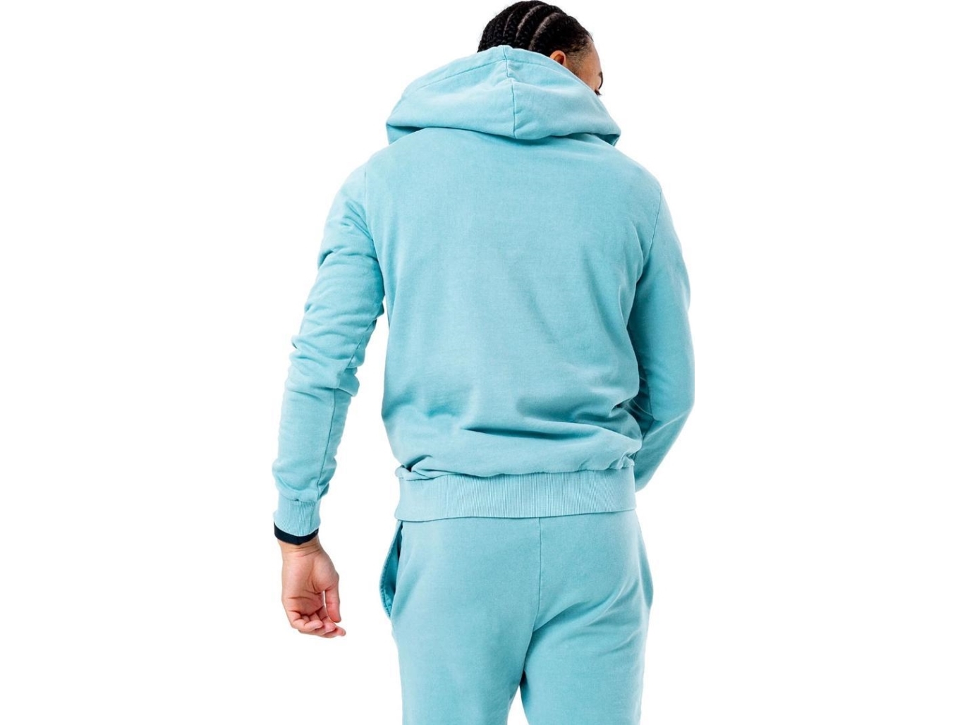 Justhype Acid Wash hættetrøje TWLR-137 – L
