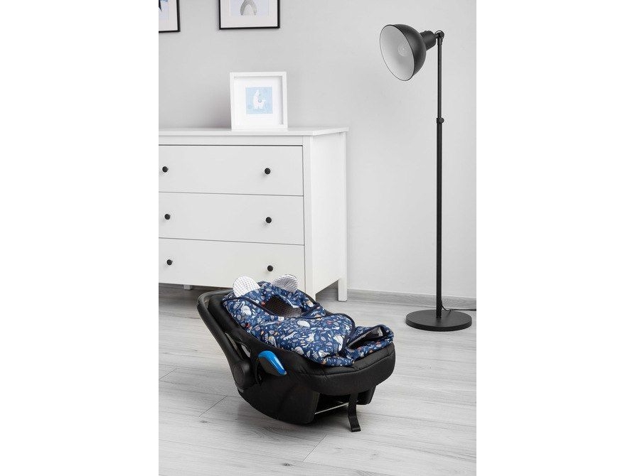 Sensillo SWEATER FOR THE SEAT WAFEL ANIMAL LAND GRAY | Baby & barn - Vagnar - Barnvagn | GameStuff