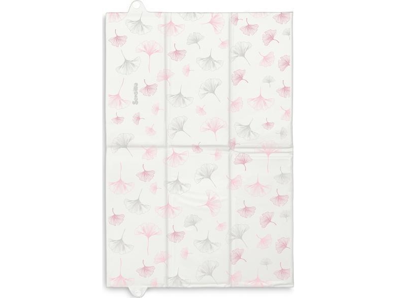 Sensillo rese- och lindningsmatta med tryck i botanisk rosa | Rengöring - Personlig vård - Personlig vård | GameStuff