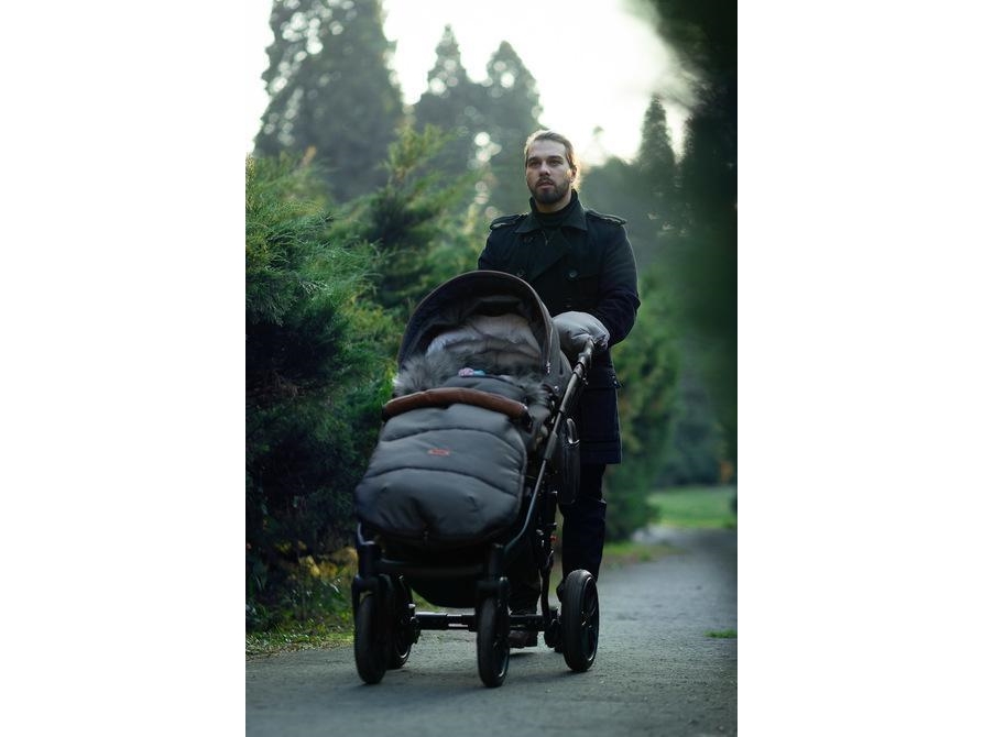 Sensillo TROLLEHANSKE / MUFF - MINKY GRÅ