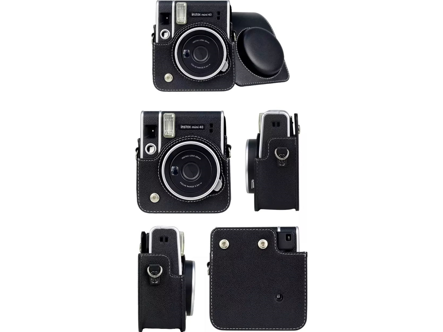 Loveinstant Etui Til Fujifilm Instax Mini 40 - Brun