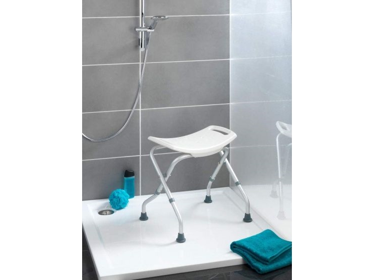 SECURA reguliuojama vonios kėdutė, balta, Wenko