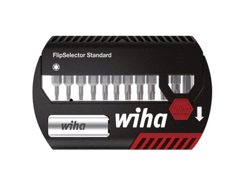 Wiha 39124, 13 Stk, Torx, T10, T15, T20, T25, T30, T40, T7, T8, T9, 25 Mm, 114 G