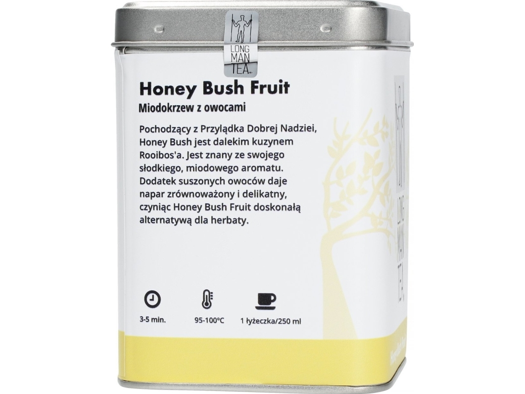 Long Man Tea - Honey Bush Fruit - Herbata Sypana - Puszka 120G