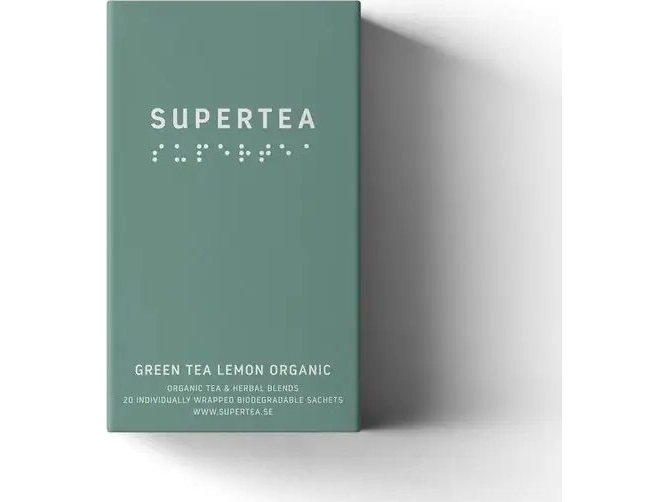Tea Ministry Tea Ministry - Supertea Grönt Te Citron Ekologiskt - Herbata 20 Torebek | Köksapparater - Köksmaskiner | GameStuff