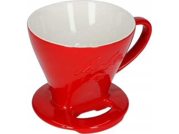 Melitta Melitta posliininen kahvitutka 102 - punainen