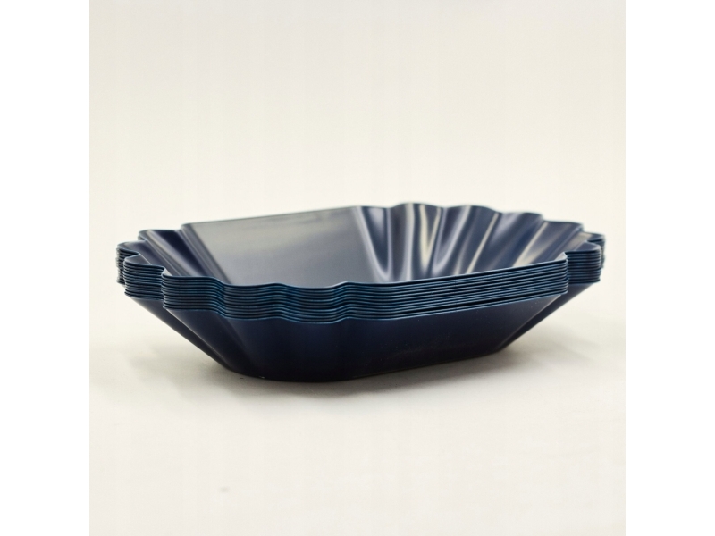 Rhinowares Rhinowares Coffee Gear Blue Oval Cupping Trays - Tacki cuppingowe 12 sztuk