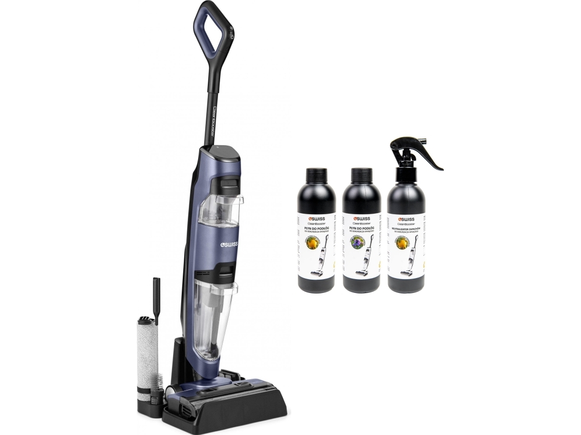 Handstaubsauger 4Swiss Vc024 Cleanbooster Schwarz