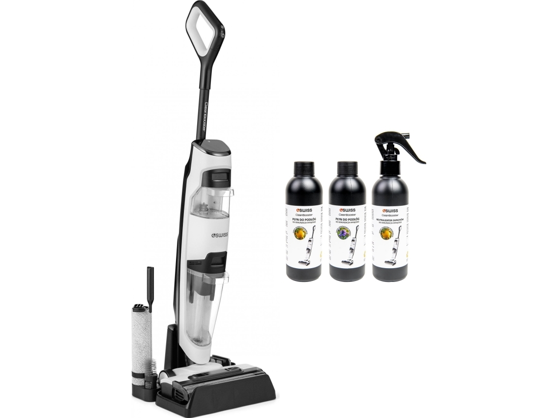 Staubsauger 4Swiss Vc024 Cleanbooster Weiß