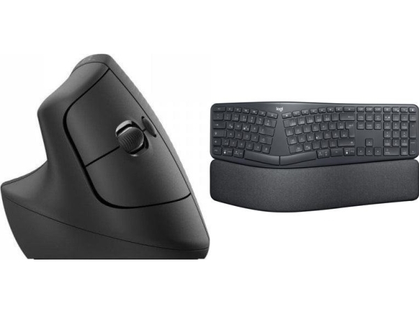 Mysz Logitech Lift For Business (910-006495) + Ergo K860 (920-010108)